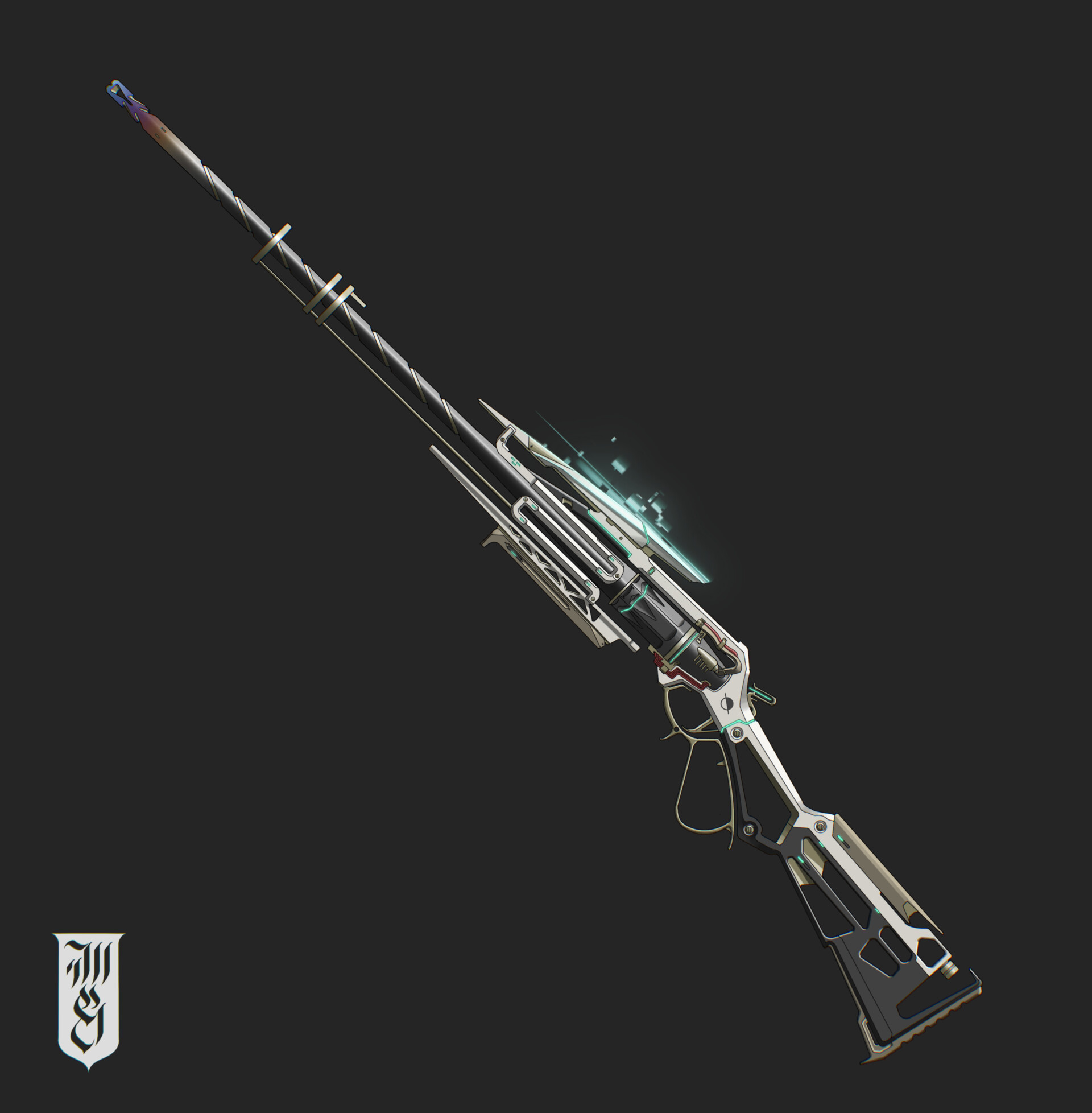 ArtStation - Sci-fi Western Weapon Design Exploration