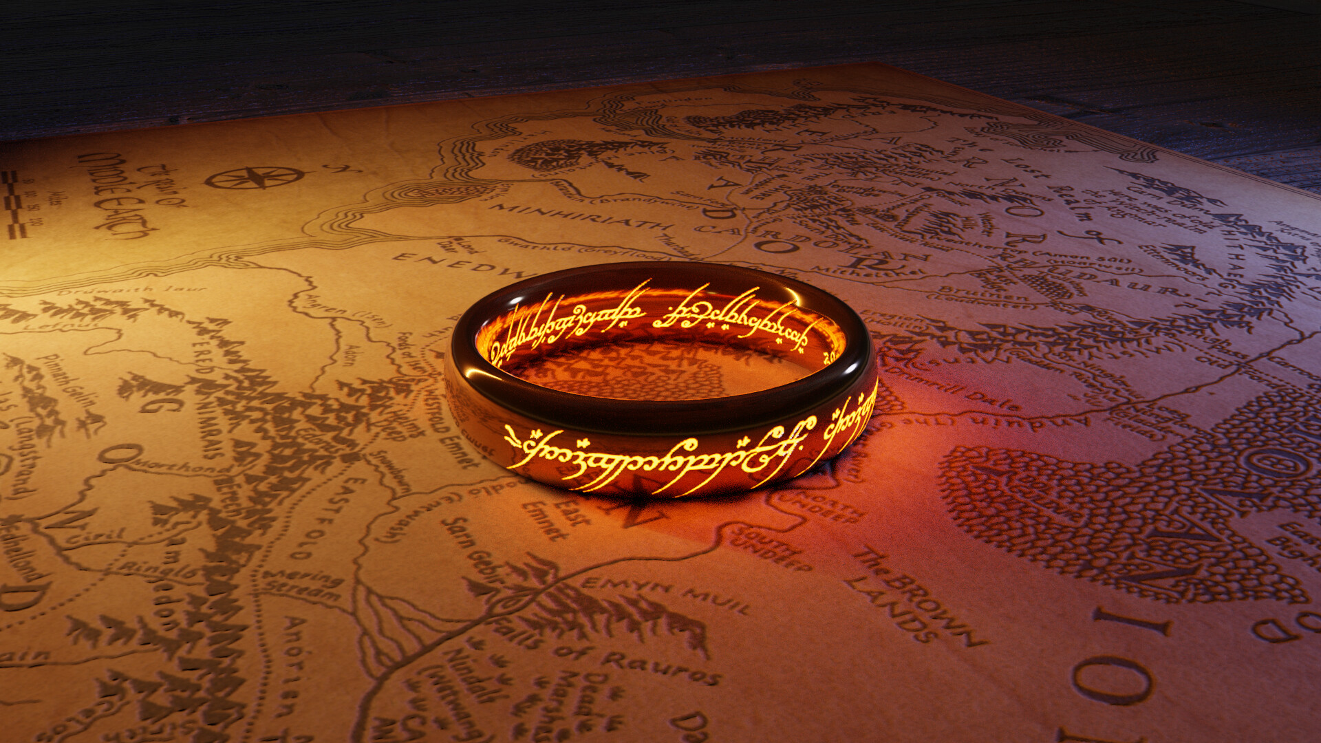 ArtStation One Ring LOTR