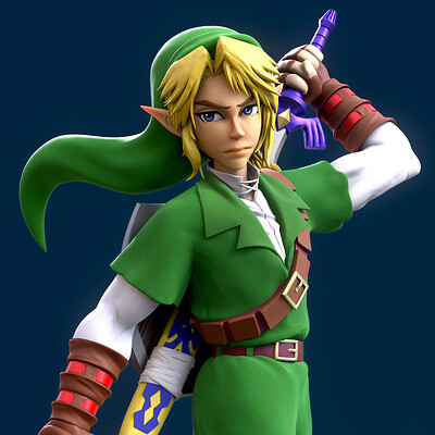 Zelda 35th Anniversary - Ocarina of Time Link