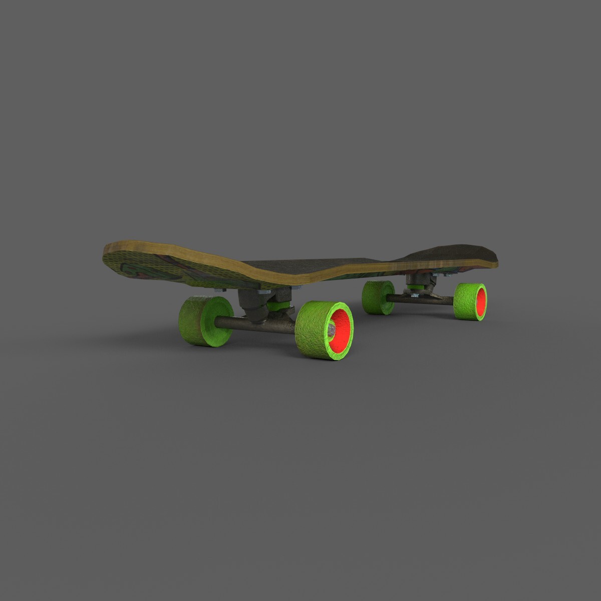 3D Skateboard Model (First Year)
