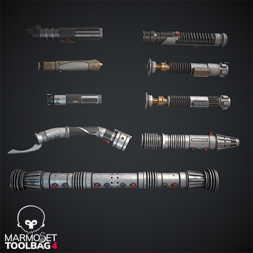 ArtStation - Star Wars Lightsabers Fan Art