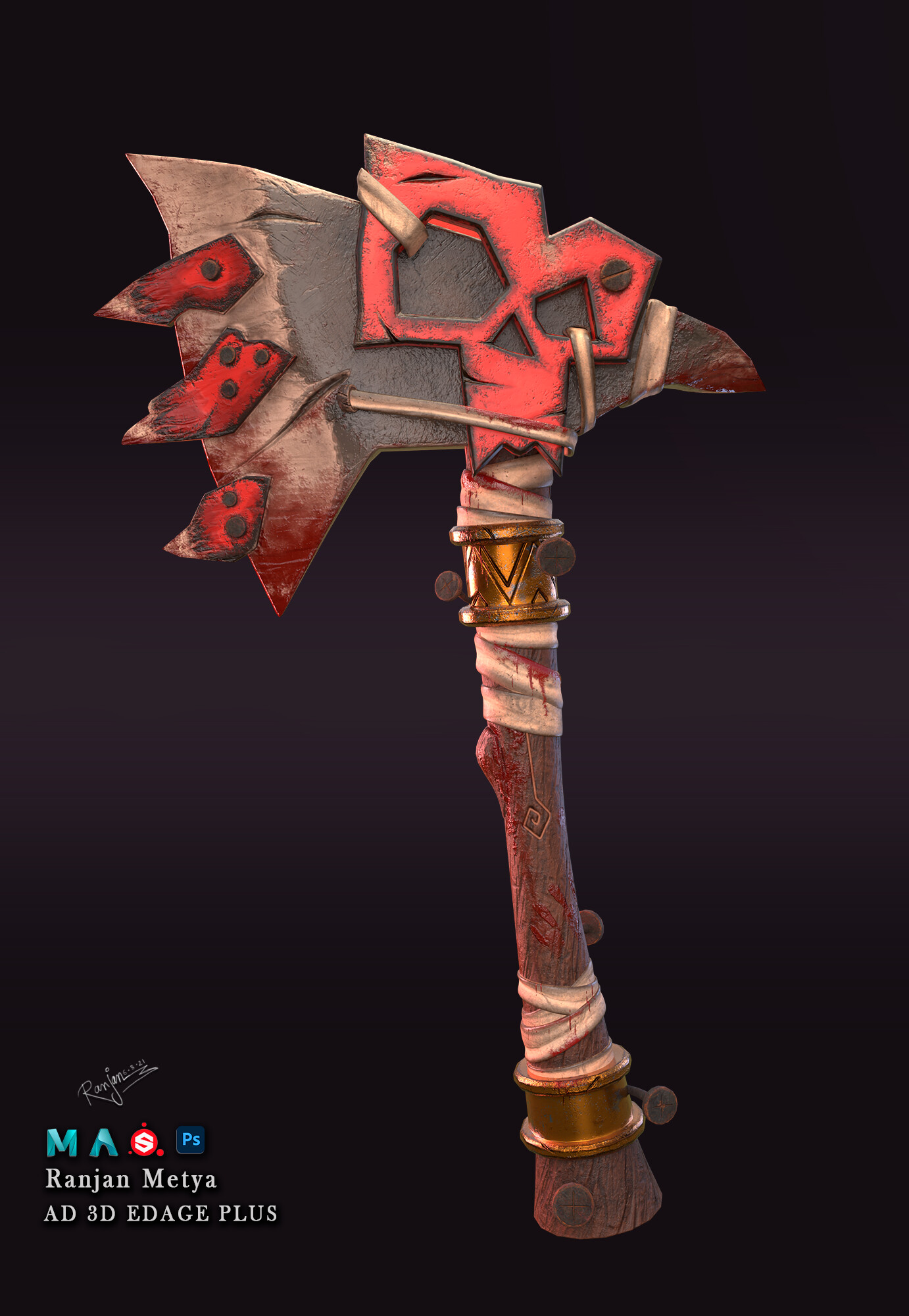 ArtStation - BLOODY AXE