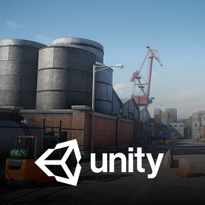 elite3d studio - Industrial Harbour - Unity Snaps Art HD