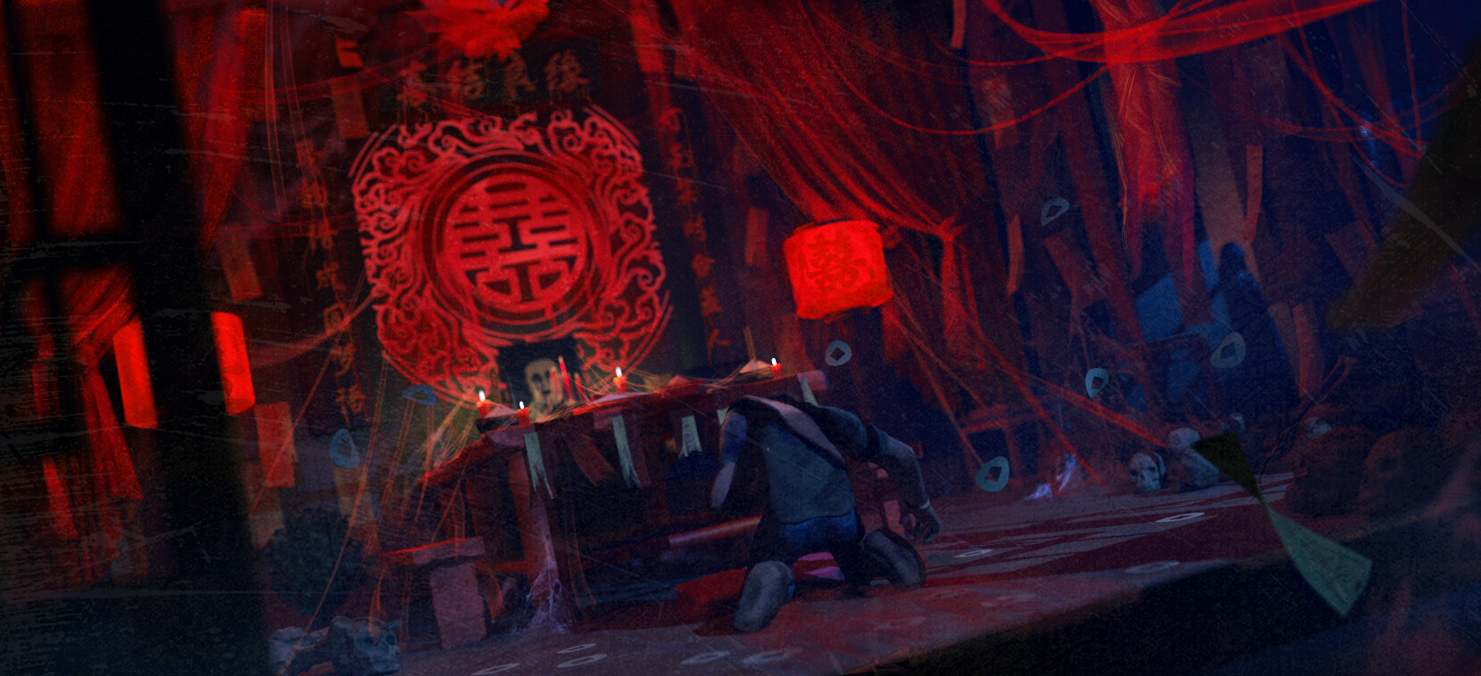 ArtStation 《冥 婚》