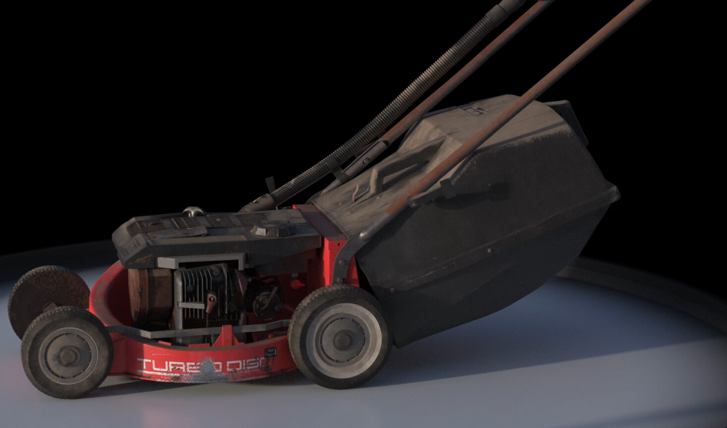 Dirty Lawn Mower