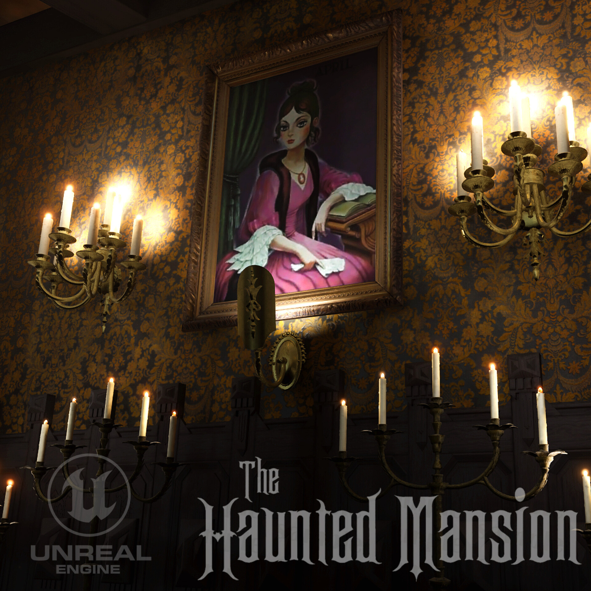 haunted mansion 3d tour