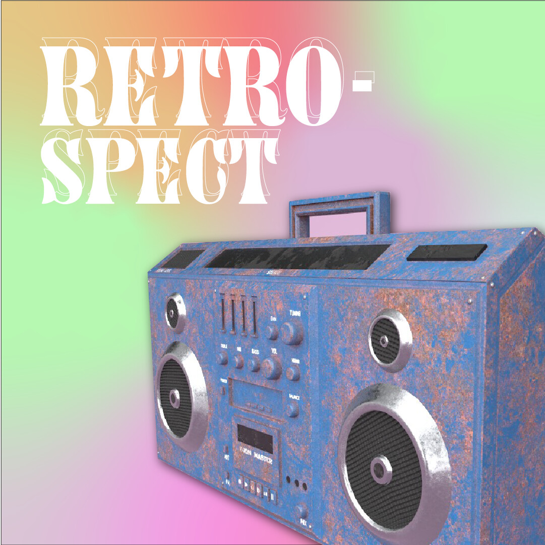 ArtStation - BOOMBOX VINTAGE