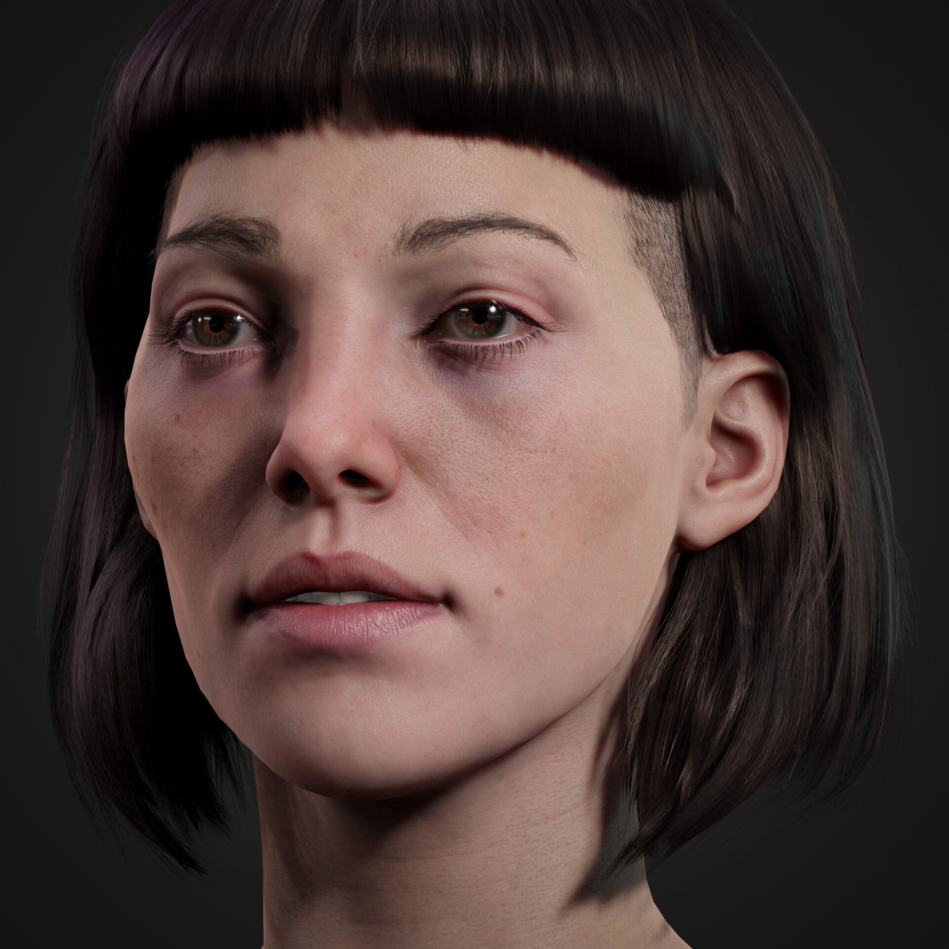 ArtStation - bulky (skin study) Realtime