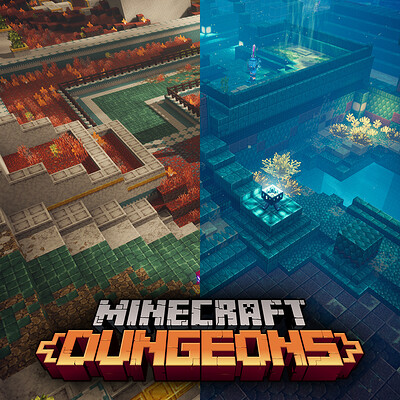 ArtStation - Minecraft Dungeons: Hidden Depths & Echoing Void