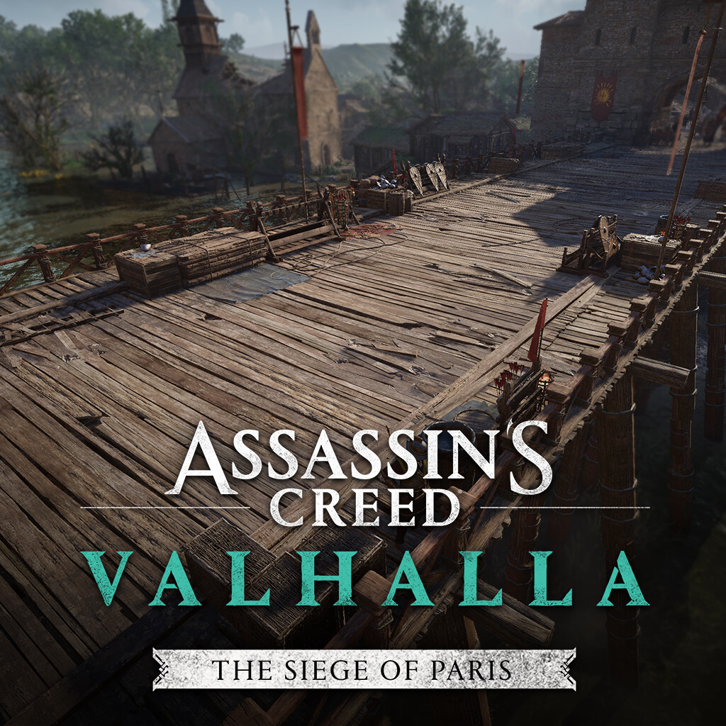 Artstation Assassin S Creed Valhalla Siege Of Paris Wooden Bridge