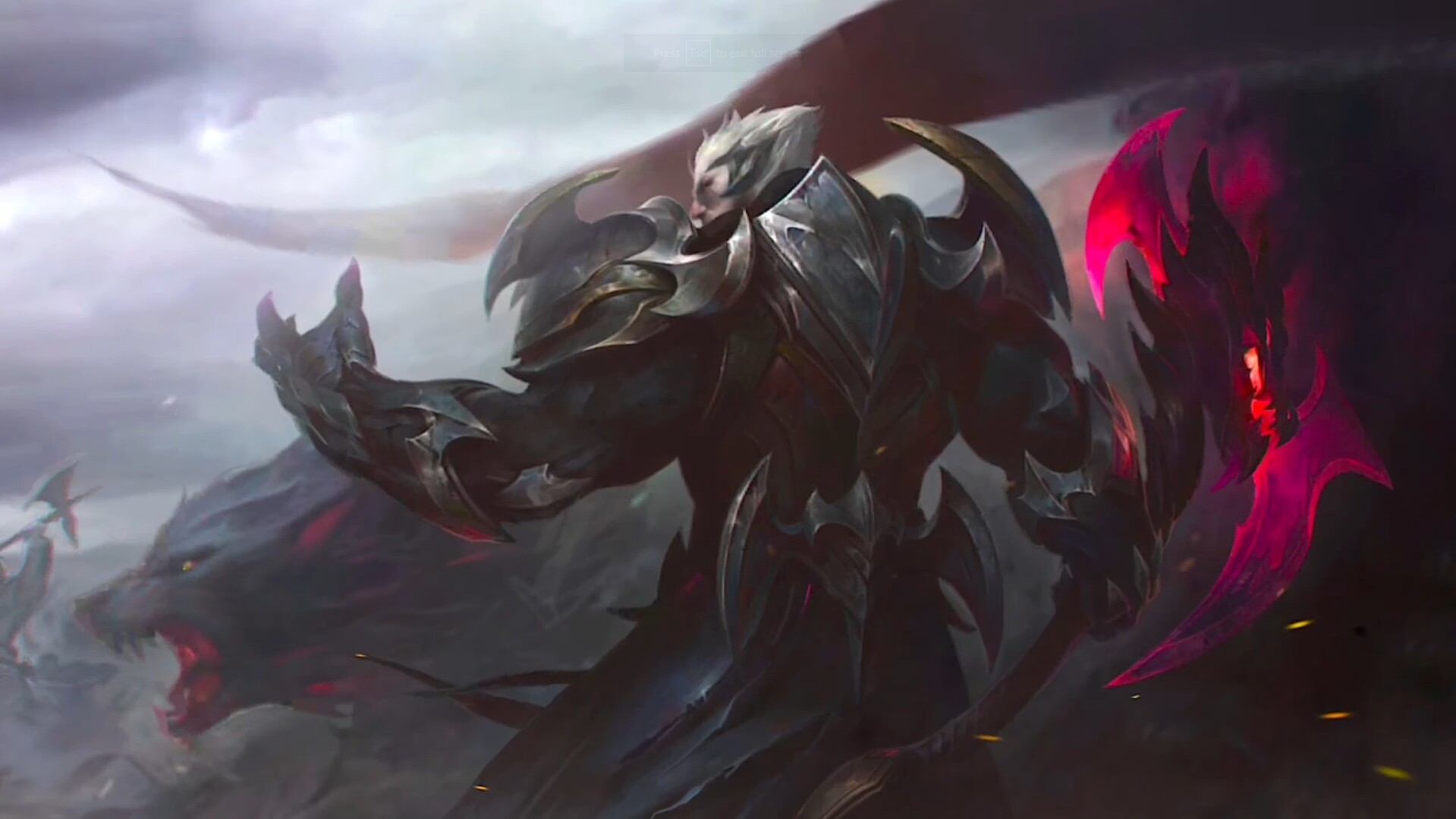 ArtStation - GOD KING DARIUS League of Legends Live Wallpaper