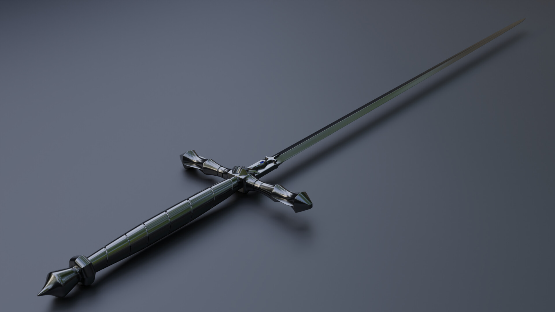 ArtStation - A sword from Castlevania (quick inspiration model)