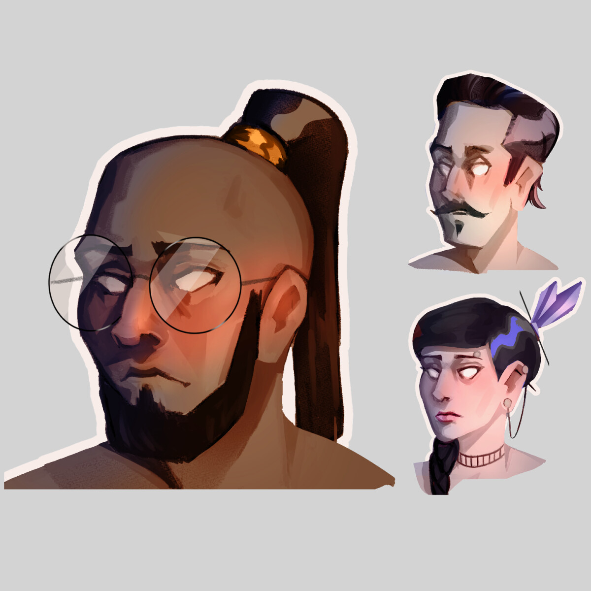 ArtStation - Stylised Busts