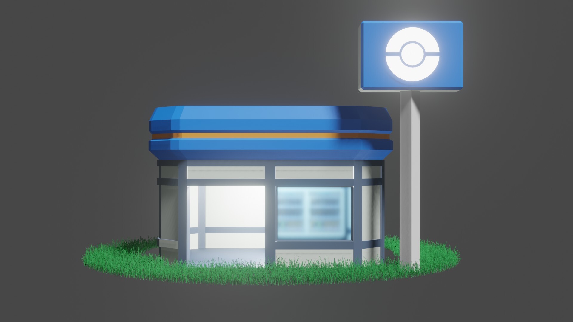 ArtStation Pokemart Pokemon Blender Animation