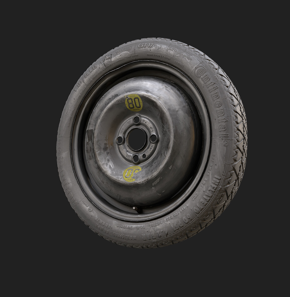 artstation-old-spare-tire