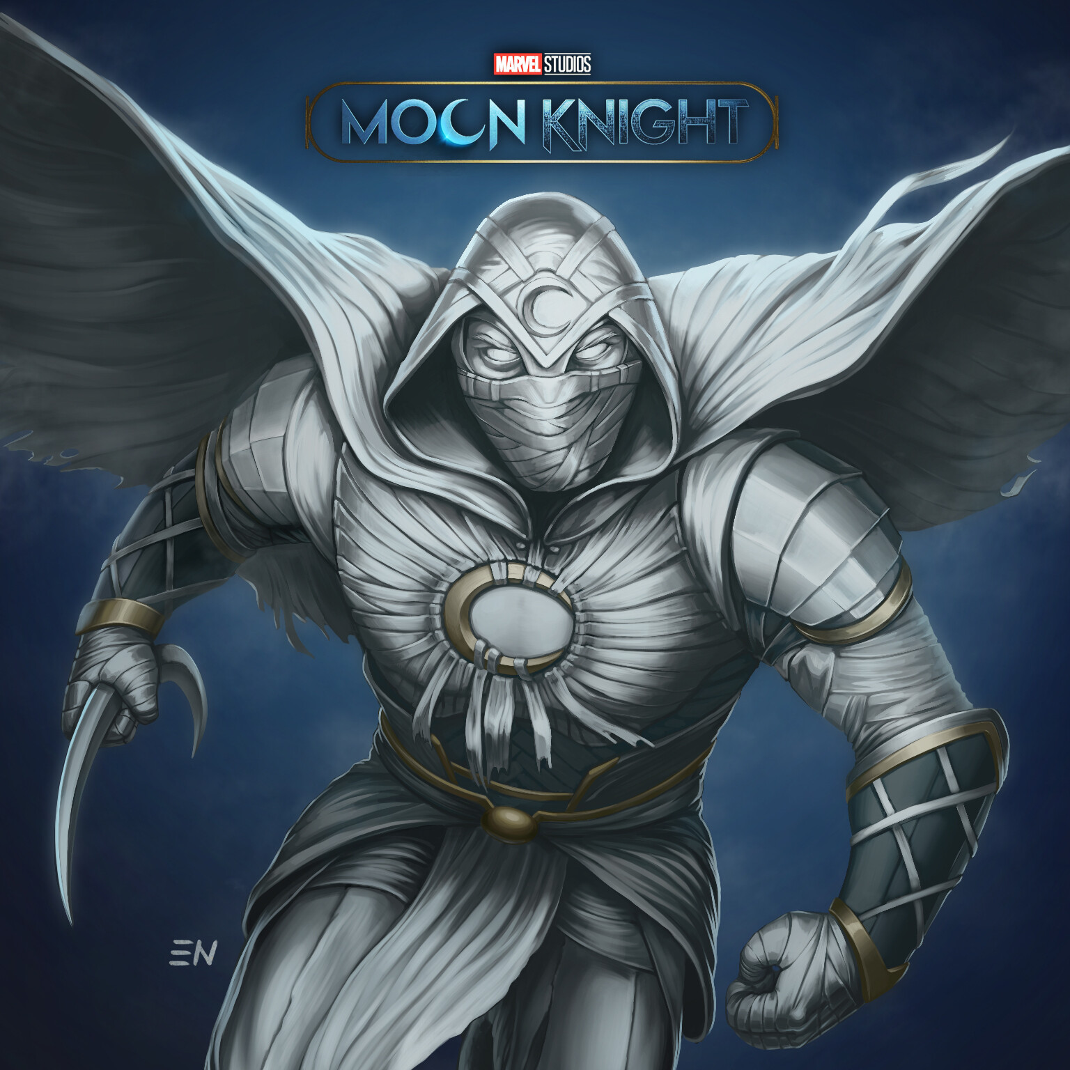 Artstation Marvel Studio Moon Knight Fanart Eugene Napadovsky