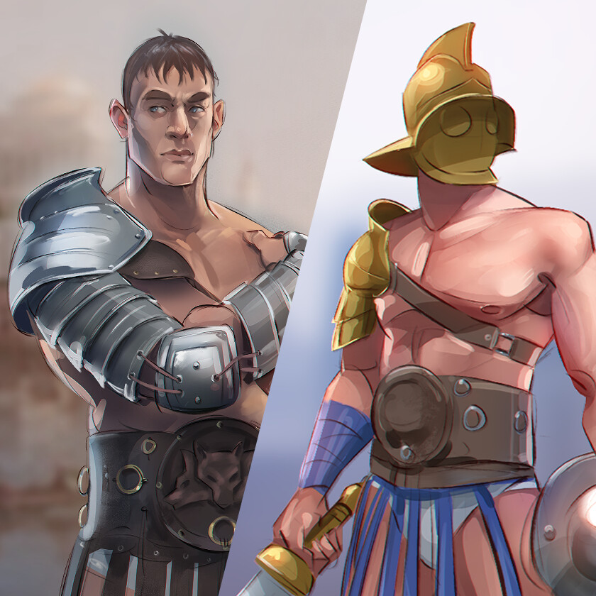 ArtStation - Gladiators