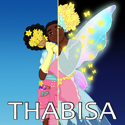 'Thabisa' - 2D Character Concept Art