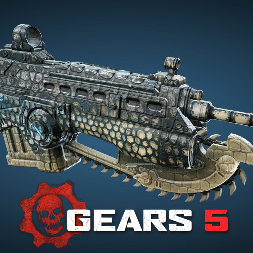 ArtStation Gears 5 Croc Lancer