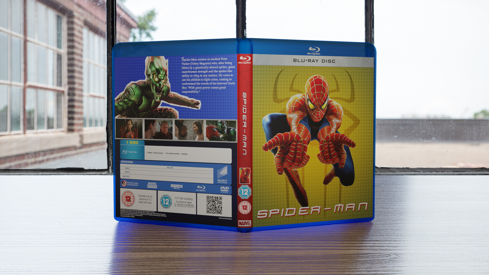 ArtStation - [OLD] Spider-Man (2002) Custom Blu-ray Cover