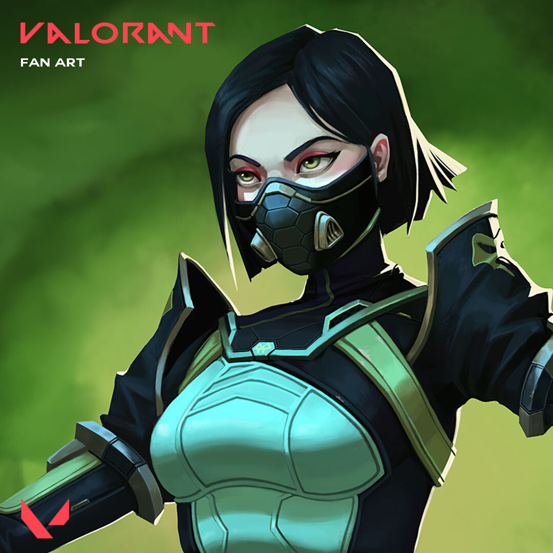 ArtStation - VIPER (VALORANT FANART)