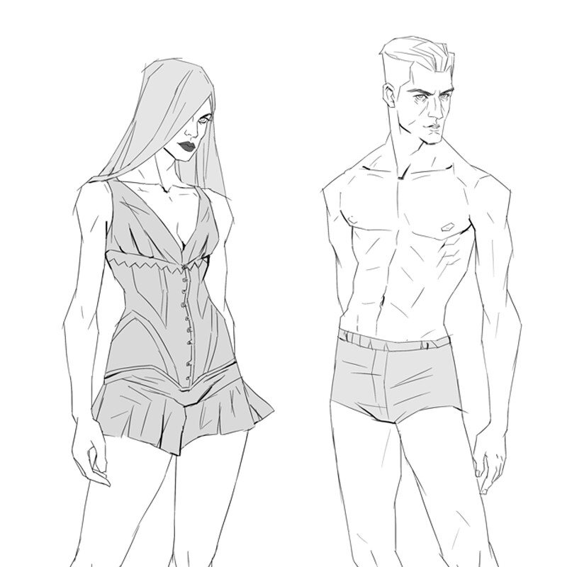Misc character sketches