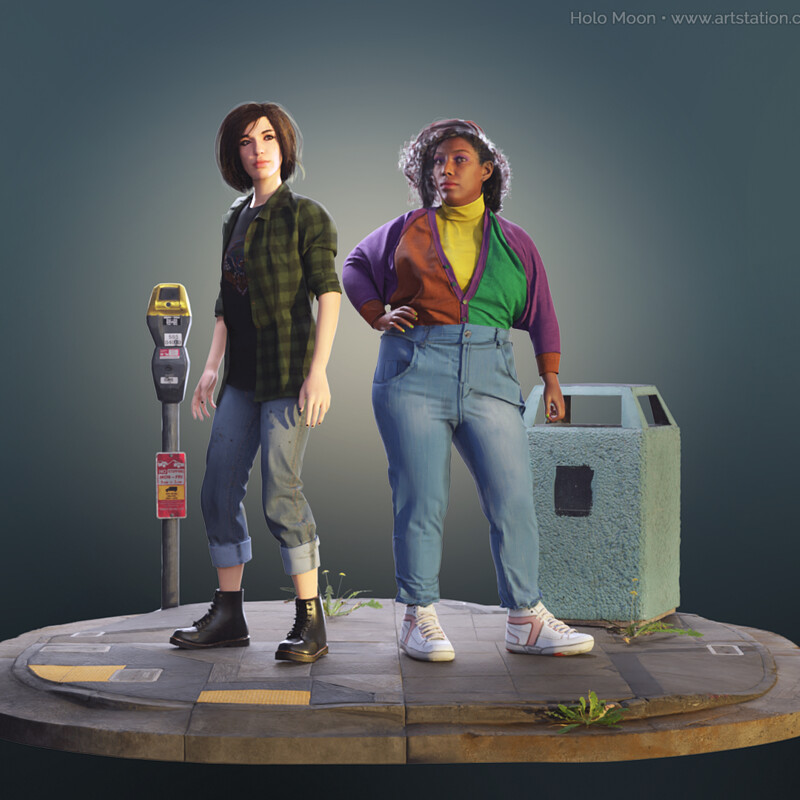 Project Boombox - Cinematic Character Art