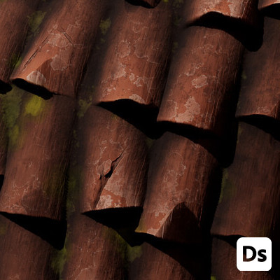 Terracota roof tile