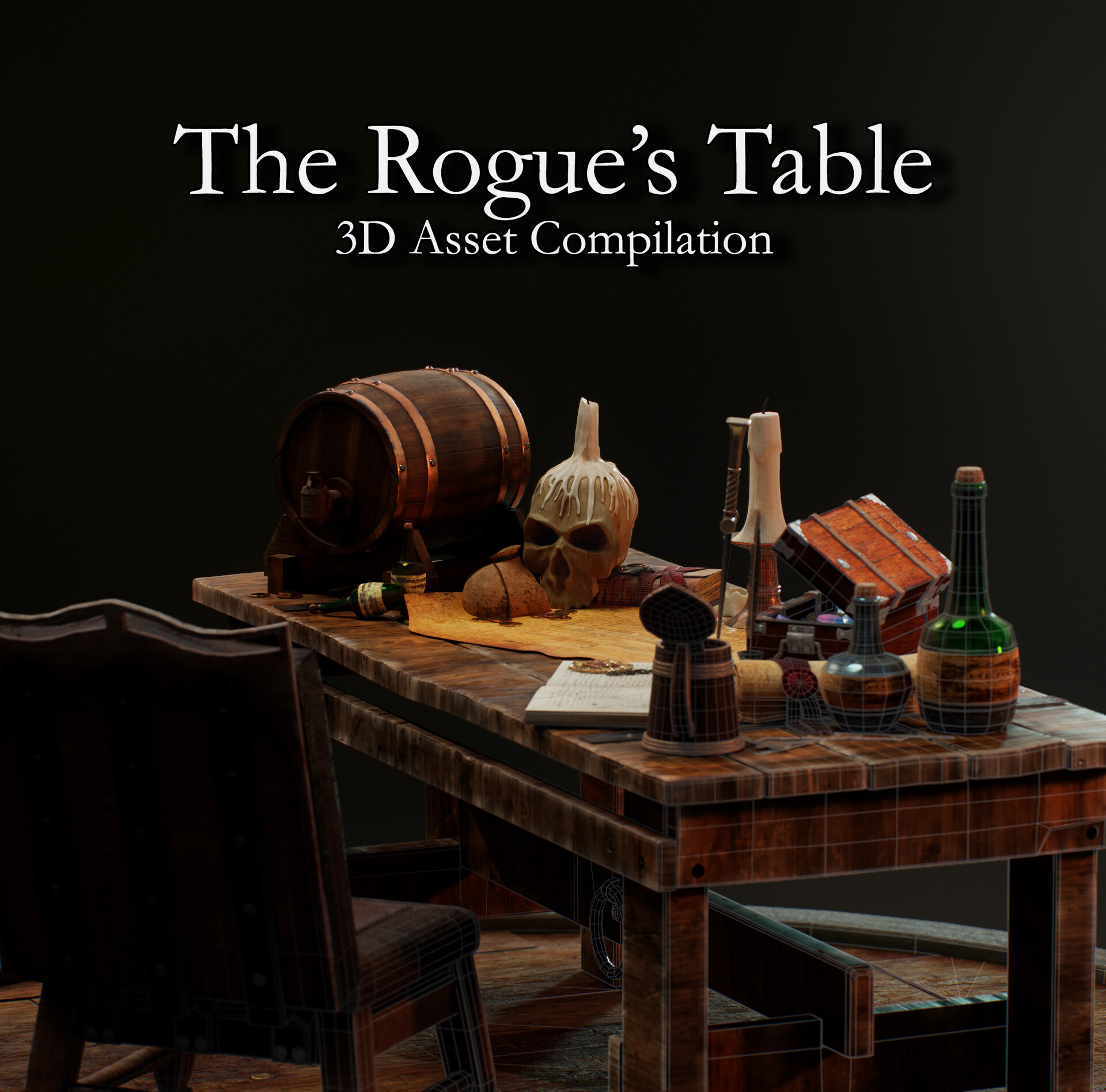 ArtStation - The Rogue's Table.