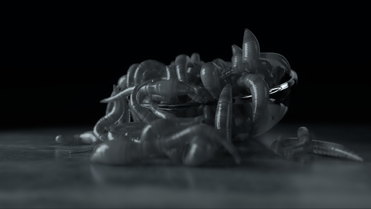 ArtStation Houdini Worm