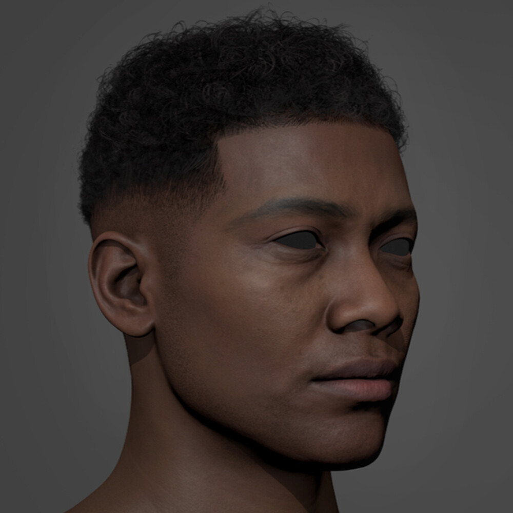 ArtStation - Realtime Hair - Hightop