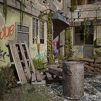 Abandoned Building in UE4
