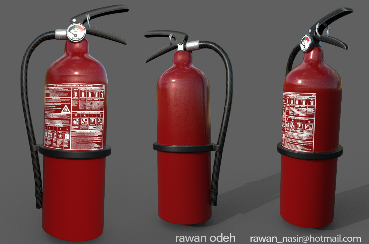 ArtStation - Fire Extinguisher