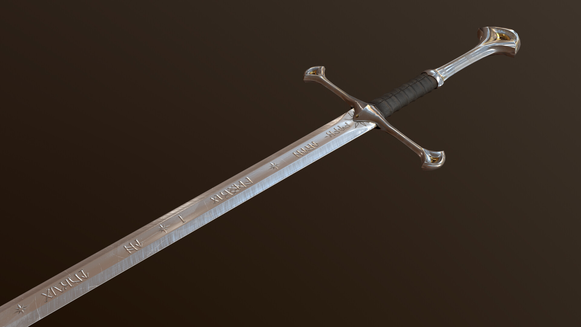 ArtStation - Anduril - LOTR Sword