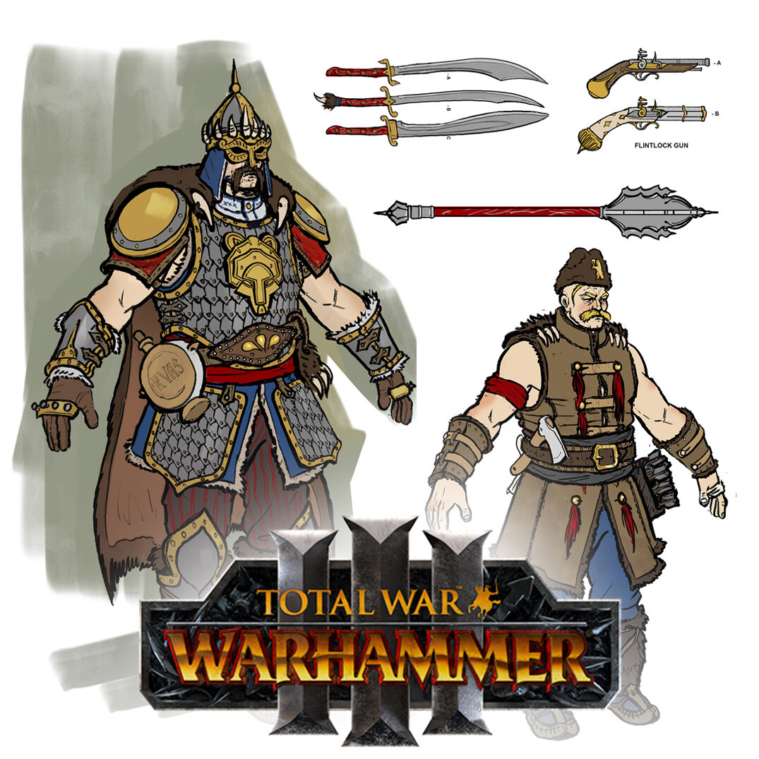 ArtStation - TW: WARHAMMER III - Kossars