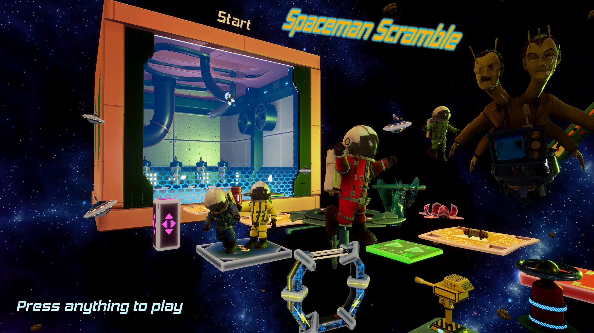 Spaceman, Gameplay, Demo