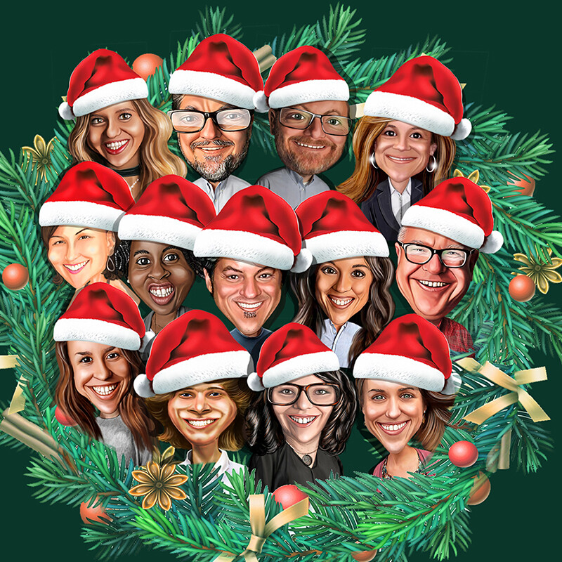 ArtStation - Christmas Caricatures