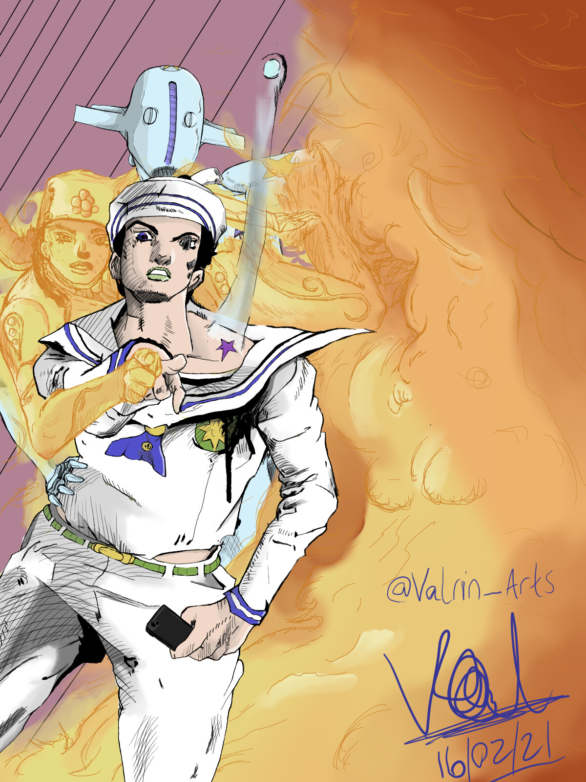 Art] Soft and Wet! [JJBA Part 8 Jojolion]follow up or reply to this content