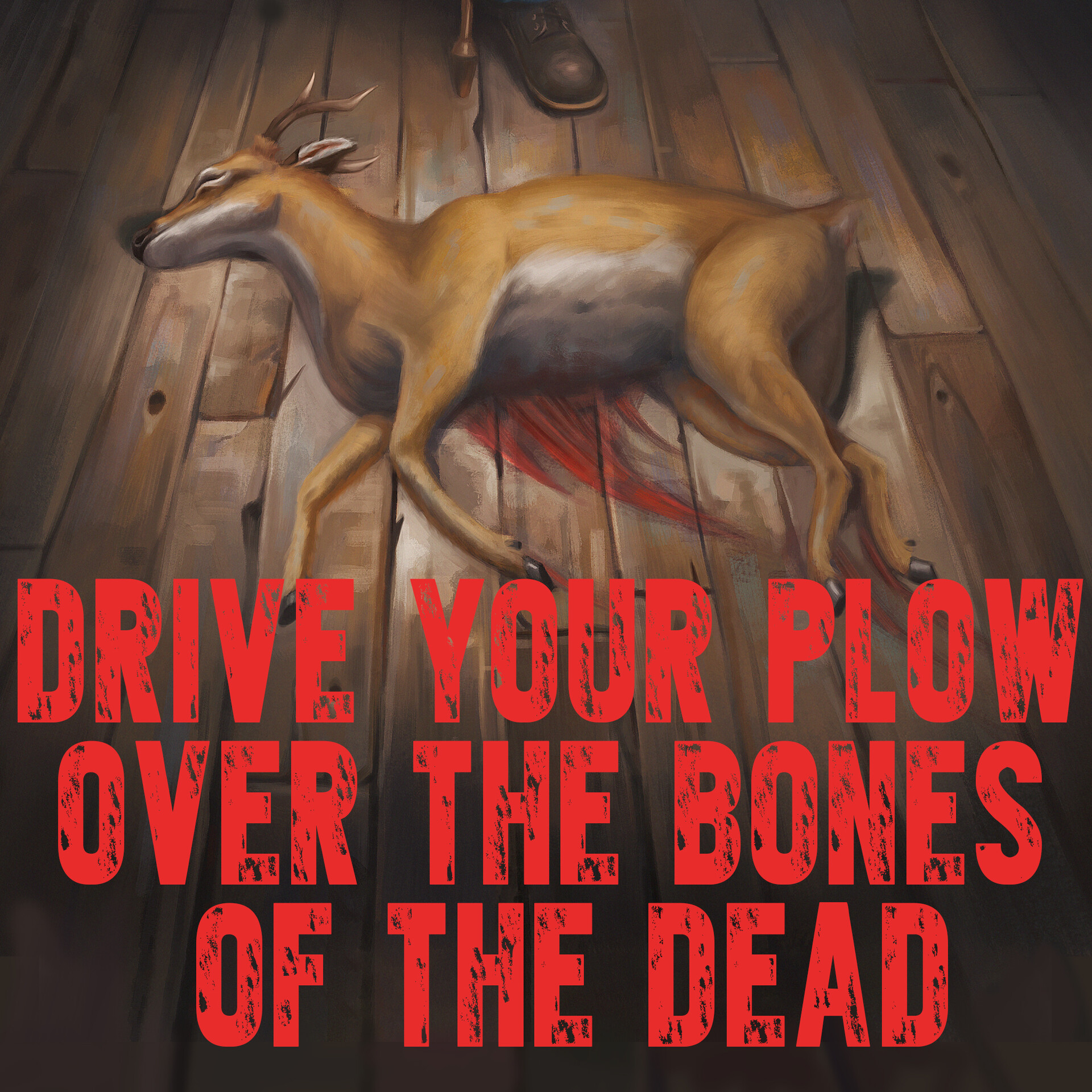 drive the plow over the bones