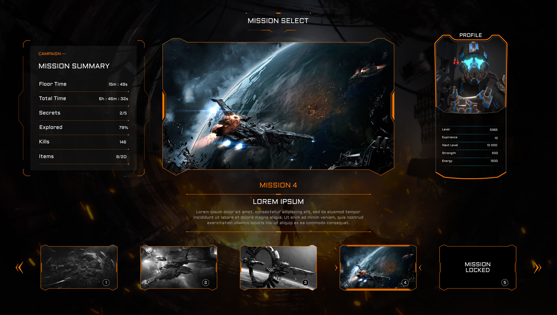 ArtStation - Game Ui 01