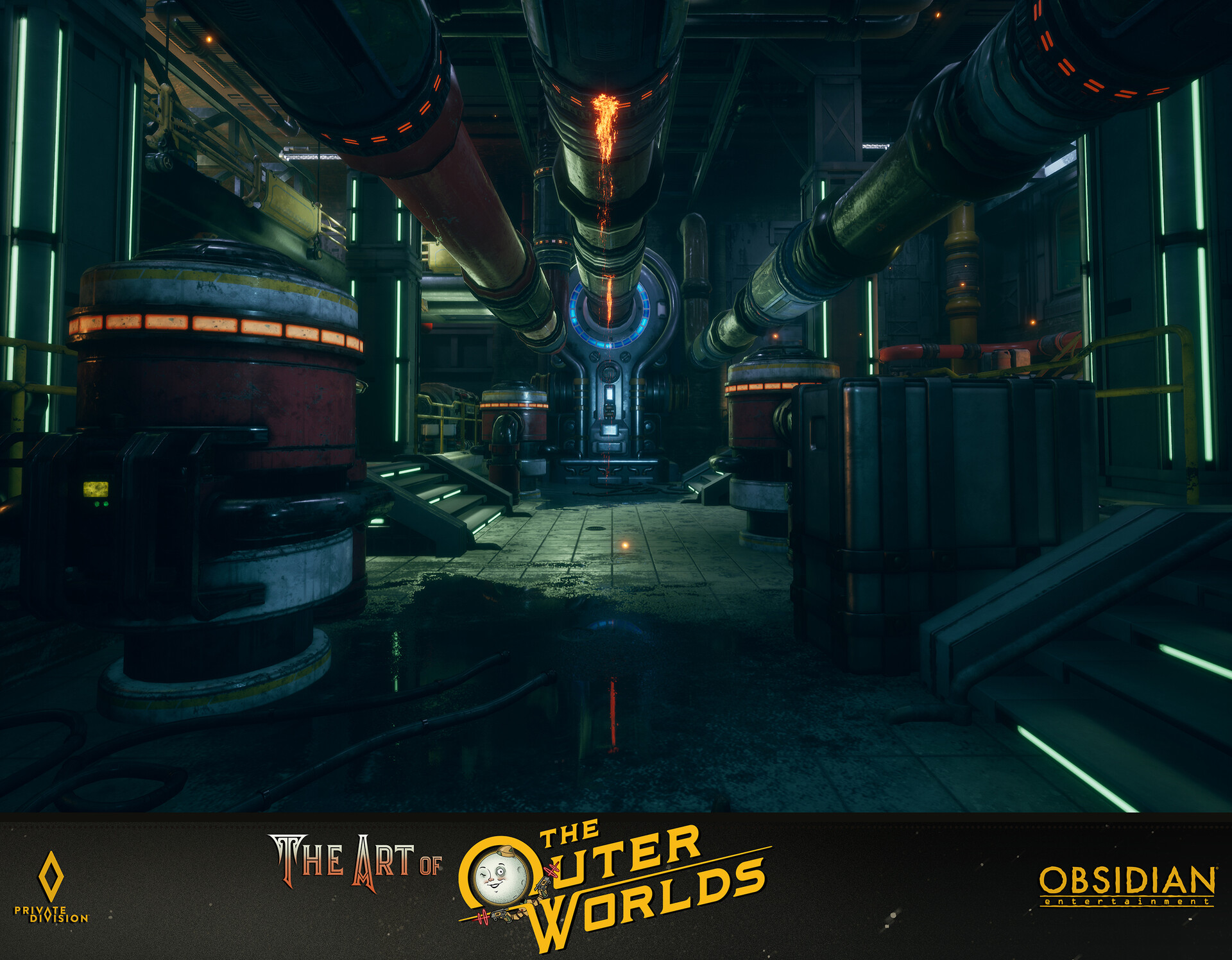 ArtStation - The Outer Worlds - Geothermal Plant