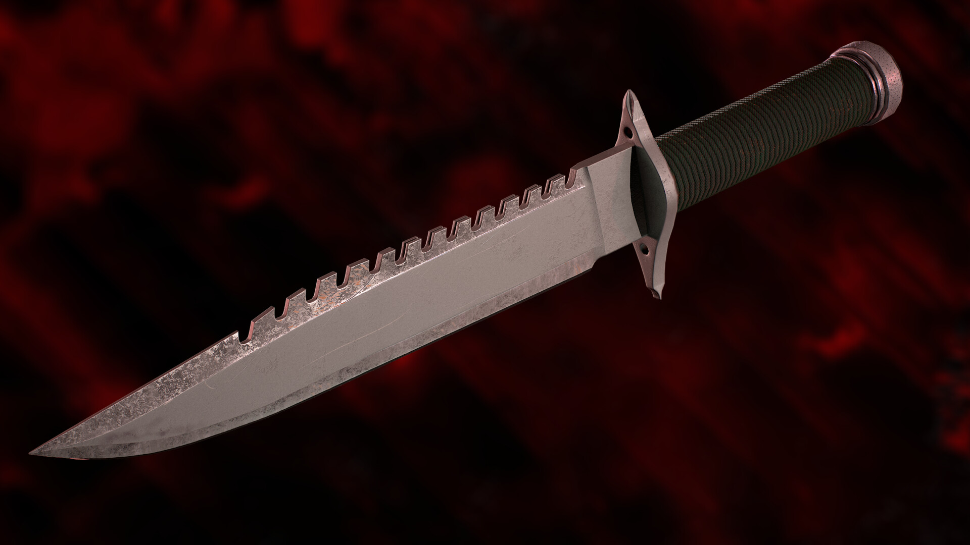 ArtStation - J. Rambo's knife (First Blood)