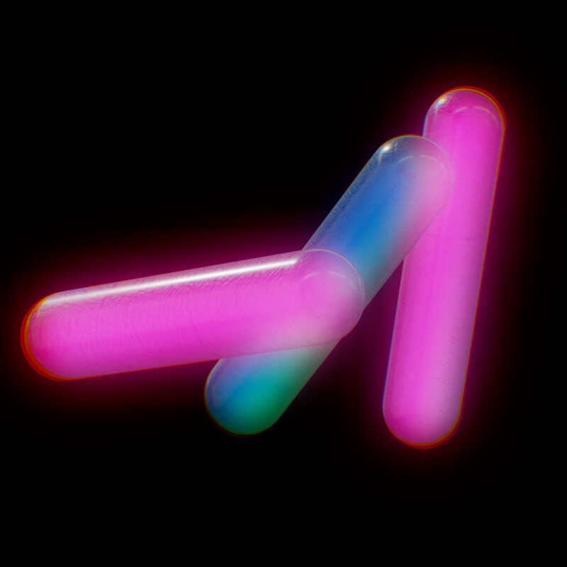 [He] 2s²2p⁶ Fluorescence