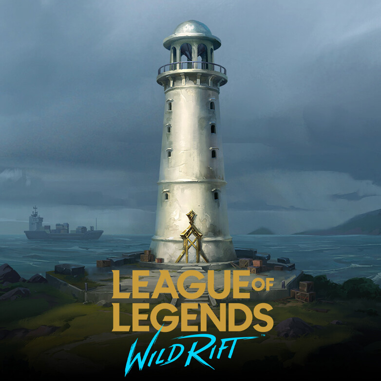 ArtStation - Wild Rift Environment art - Enter the Sentinel Outpost