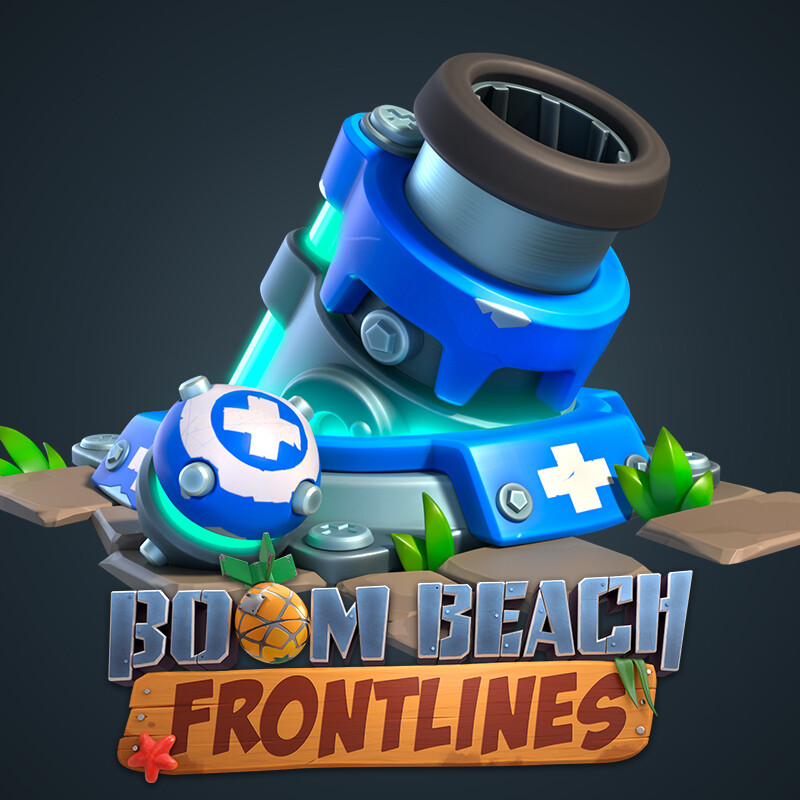 ArtStation Boom Beach Frontlines Medi Launcher