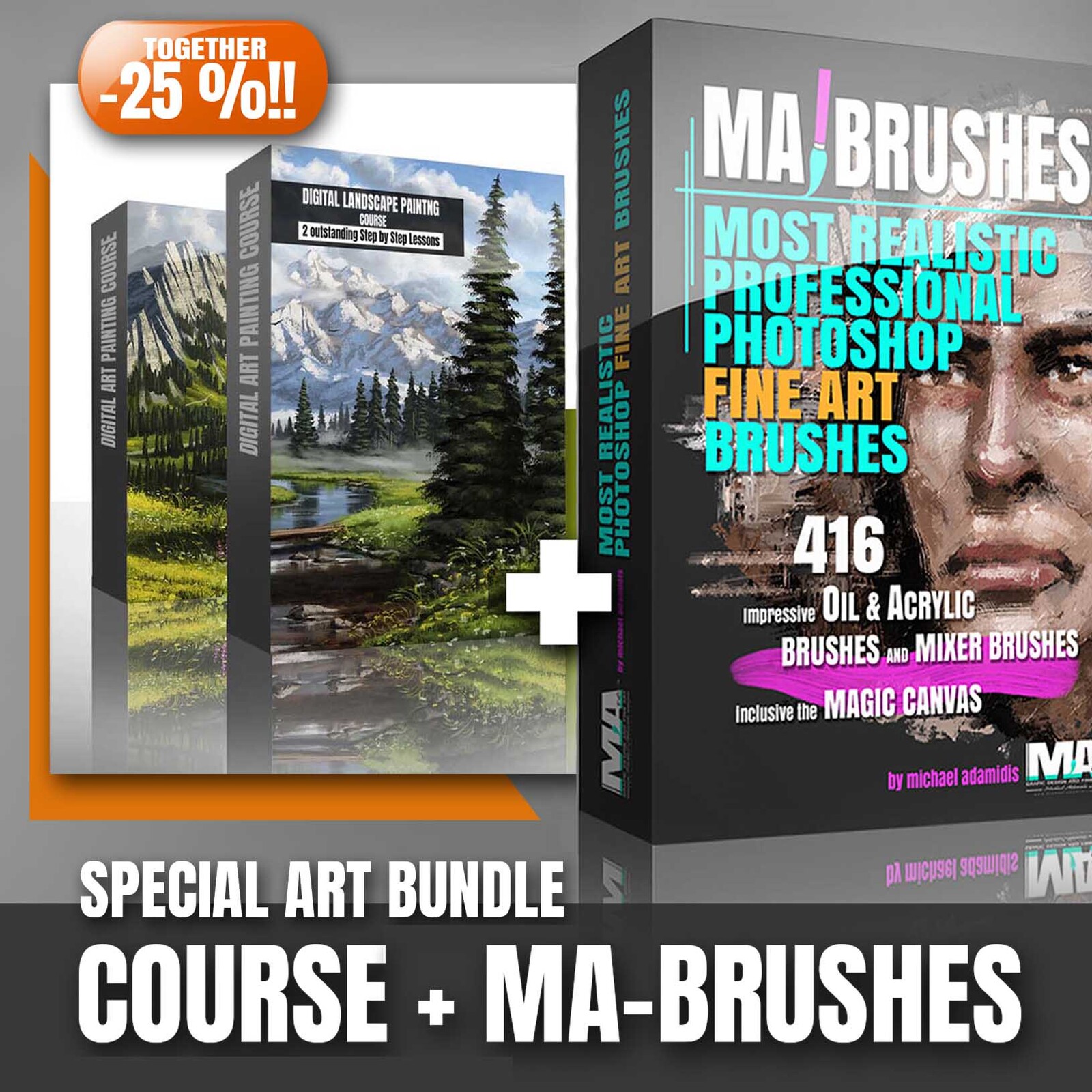 Special Offer: BUNDLE - MA-Brushes + FULL Course