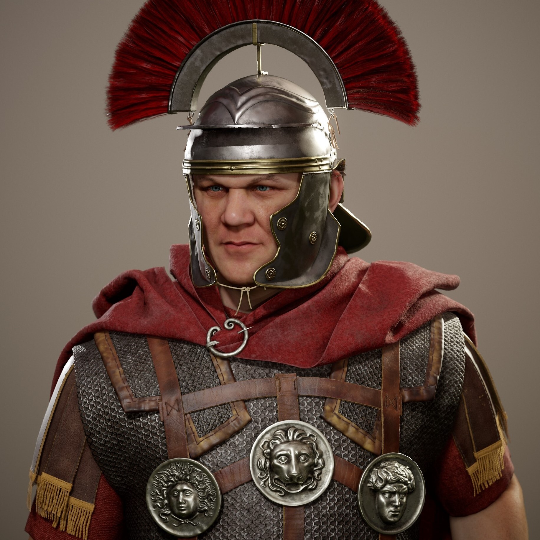 ArtStation - Roman John C. Reilly - real time character