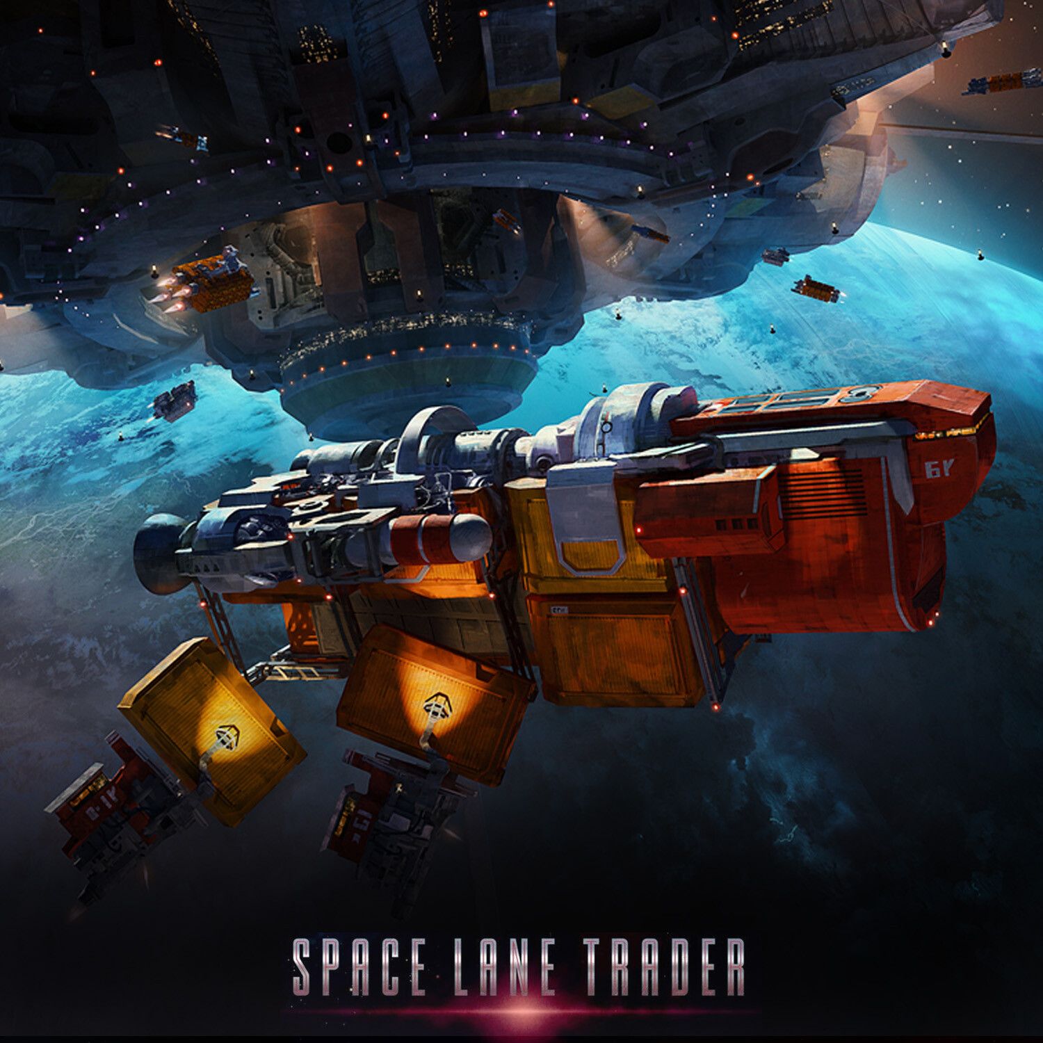 ArtStation - Space Lanes Traders - Ships