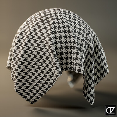 PBR - CLASSIC FABRIC PATTERN - 4K MATERIAL