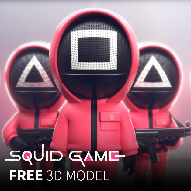 ArtStation - Squid Game Drawing with process Video